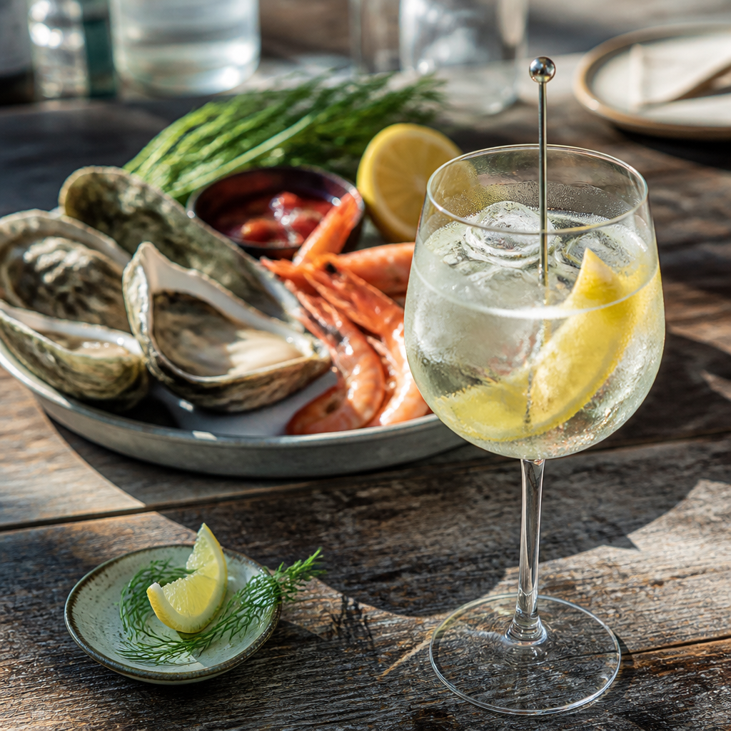 Spirits to pair with seafood UK: Beyond the white wine tradition